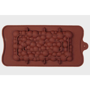 CHOCOLATE BAR BUBBLES PATTERN MOLD - Shapem