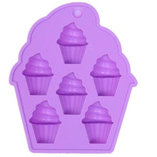 Load image into Gallery viewer, CUPCAKE SILICONE MOLD (6 CAVITY) - Shapem