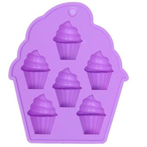 CUPCAKE SILICONE MOLD (6 CAVITY) - Shapem