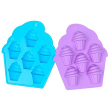 Load image into Gallery viewer, CUPCAKE SILICONE MOLD (6 CAVITY) - Shapem