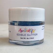 Load image into Gallery viewer, Edible Glitter by Sprinklify - NAVY BLUE - Food Grade High Shine Dust for Cakes - Shapem