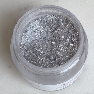 Edible Glitter by Sprinklify - SILVER - Food Grade High Shine Dust for Cakes - Shapem